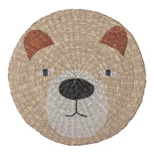 Dětské prostírání z mořské trávy ø 38 cm Malla – Bloomingville Mini