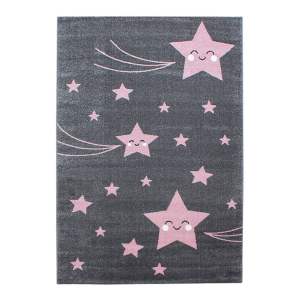 Růžovo-šedý dětský koberec 140×200 cm Kids – Ayyildiz Carpets