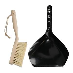 Set smetáčku z bukového dřeva a lopatky Kitchen Craft Natural Elements