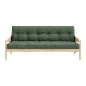 Zelená rozkládací pohovka 204 cm Grab – Karup Design