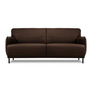 Hnědá kožená pohovka Windsor & Co Sofas Neso, 175 x 90 cm