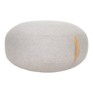 Světle šedý puf Hübsch Turenio, ø 70 cm