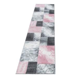 Růžovo-šedý běhoun 80×300 cm Hawaii – Ayyildiz Carpets