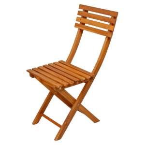 Dřevěná zahradní židle v přírodní barvě Alameda – Garden Pleasure
