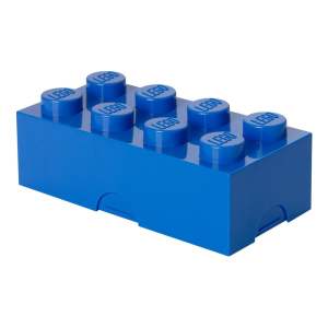 Modrý svačinový box LEGO®