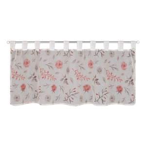 Bílo-růžová záclona 135×45 cm Rose – Sehlbach