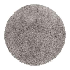 Světle hnědý kulatý koberec ø 80 cm Fluffy – Ayyildiz Carpets