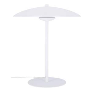 Bílá LED stolní lampa s kovovým stínidlem (výška 41 cm) Lund – Candellux Lighting