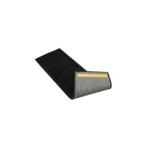 Černé nášlapy na schody v sadě 13 ks 22×73 cm Pure Black – Mila Home