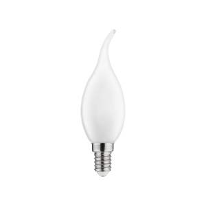 Teplá bílá LED žárovka E14, 4 W – GTV