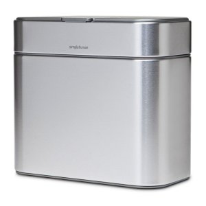 Šedá nádoba na kompostovatelný odpad 4 l – simplehuman