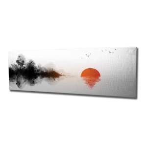 Obraz 80×30 cm Sunrise – Wallity