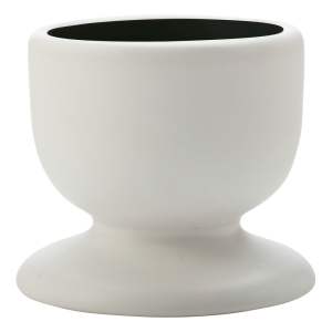Černo-bílý porcelánový kalíšek na vejce Maxwell & Williams Tint