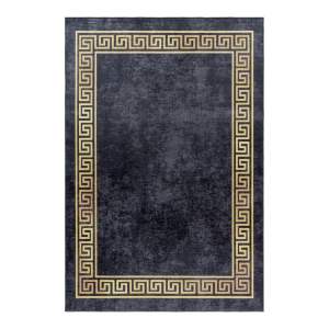 Antracitový pratelný koberec 120×170 cm Fiesta – Ayyildiz Carpets