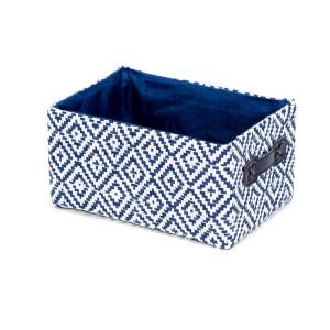 Látkový košík do koupelny 23,5x16x12 cm Enzo – Compactor