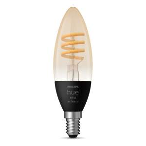 Filamentová smart žárovka E14, 5 W White ambiance – Philips Hue