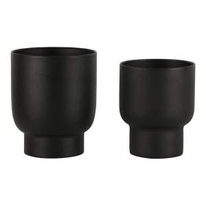 Kovové obaly na květináče v sadě 2 ks ø 16 cm Fulda – House Nordic