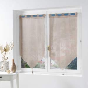 Béžové voálové záclony v sadě 2 ks 60×160 cm Salina – douceur d’intérieur