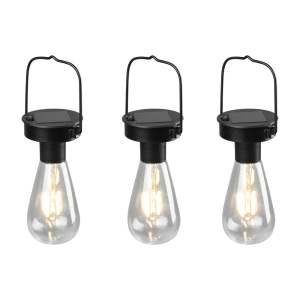 LED závěsné solární venkovní svítidlo ø 7 cm Campus – Trio