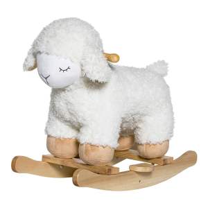 Dětská houpací ovečka z bukového dřeva Bloomingville Mini Rocking Toy