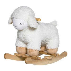 Dětská houpací ovečka z bukového dřeva Bloomingville Mini Rocking Toy