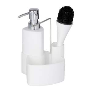 Bílý set na mytí nádobí Wenko Empire, 250 ml