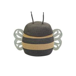 Látkový dětský koš na hračky ø 30×32 cm Mama Bee – Lorena Canals