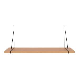 Police v dekoru jasanu v přírodní barvě 80 cm Chiba – House Nordic