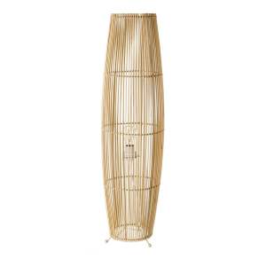 Stojací lampa v přírodní barvě s bambusovým stínidlem (výška 88 cm) Natural Way – Casa Selección