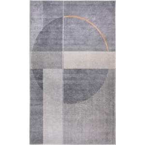 Šedý pratelný koberec 80×150 cm – Vitaus