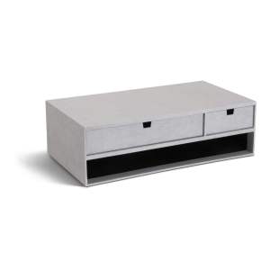 Kartonový organizér zásuvkový/na dokumenty Ted Canvas Paper Laminate – Bigso
