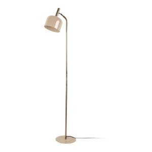 Světle hnědá stojací lampa s kovovým stínidlem (výška 164 cm) Smart – Leitmotiv