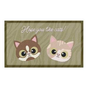 Rohožka 40×70 cm Hope You Like Cats – Artsy Doormats