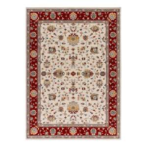 Červeno-krémový koberec 200×290 cm Classic – Universal