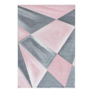 Růžovo-šedý běhoun 80×250 cm Beta – Ayyildiz Carpets