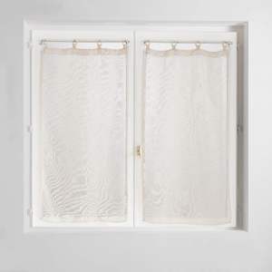 Béžové záclony v sadě 2 ks 60×160 cm Minalisa – douceur d’intérieur