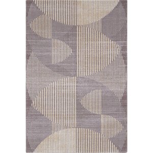 Šedý vlněný koberec 100×180 cm Shades – Agnella