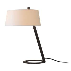 Bílo-černá stolní lampa (výška 55 cm) Salihini – Opviq lights