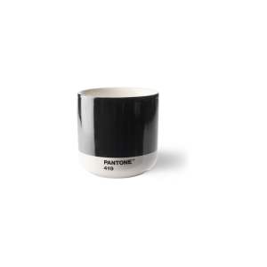 Černý keramický hrnek 175 ml Cortado Black 419 – Pantone