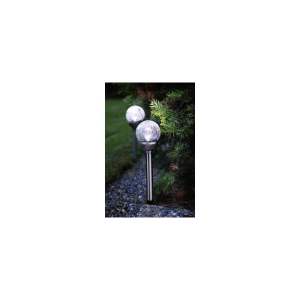 Sada 2 zahradních světel Star Trading Balls, výška 26,5 cm