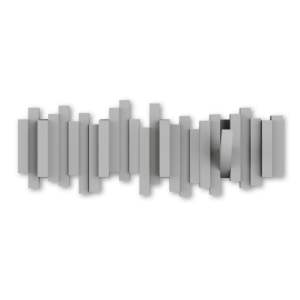 Šedý plastový nástěnný věšák Sticks – Umbra