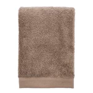 Hnědý ručník z bio bavlny 50×100 cm Comfort Organic – Södahl