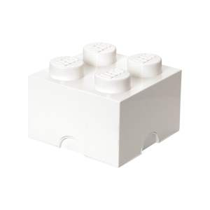 Bílý úložný box čtverec LEGO®