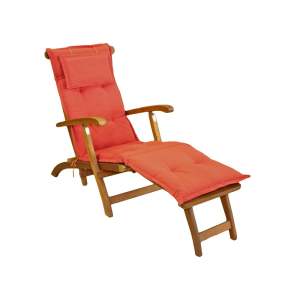 Zahradní podsedák na lehátko v cihlové barvě 48×175 cm Bristol – Sun Garden