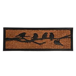 Rohožka s kokosovým vláknem a gumou Esschert Design, 75 x 25 cm