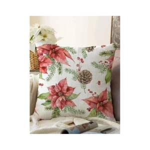 Povlak na polštář s vánočním motivem 43×43 cm – Mila Home