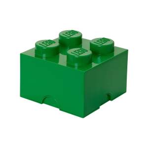 Zelený úložný box čtverec LEGO®