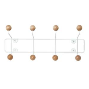 Nástěnný věšák Leitmotiv Saturnus Wooden Balls