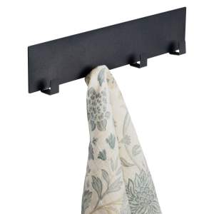 Černá magnetická lišta na kuchyňské náčiní Wenko Black Outdoor Kitchen Ima