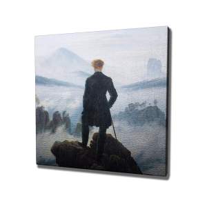 Obraz – reprodukce 45×45 cm Caspar David Friedrich – Wallity